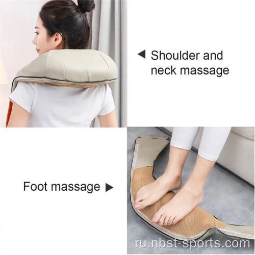 Пояс для подушек для массажа шеи и тела с глубоким замешиванием